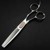 Hairdressing Scissors Hot Hair Scissors for Hair Salon Barber Kit Professional Hair Cutting Shears,flatcut6inch (A 6inchset) view 1