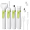 Electric Razor for Women- 4 in 1 Electric Shaver for Women, Wet & Dry Bikini Trimmer and Facial Hair Remover,Eyebrow Razors Nose Hair Trimmer Rechargeable Personal Trimmer Groomer for Body Hair 8868 view 1