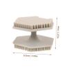 CALLARON Double Sided Silicone Face Cleansing Brush with Soft Bristles Gentle Exfoliating Facial Scrubber for All Skin Types Durable and Skin Smoother Tool view 2