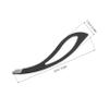 Beaupretty Stainless Steel Eyebrow Tweezer with Precision Tip for Easy Eyebrow Removal Durable Grooming Tool for Men and Women Pull Design for Smooth Plucking view 2
