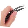 Beaupretty Stainless Steel Eyebrow Tweezer with Precision Tip for Easy Eyebrow Removal Durable Grooming Tool for Men and Women Pull Design for Smooth Plucking view 4
