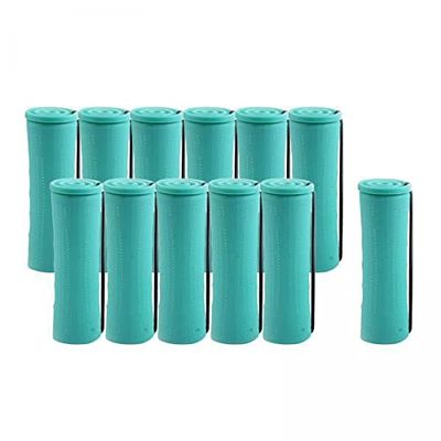 NinthAvenue Basics 3x Cold Perm Rods Ing Hair Small Medium Large Size Y Wavy Rod Hair Styling with Rubber Styling Hairdressing Tools