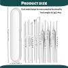 Blackhead Remover Tools Set - 5 Double-Ended Pimple Extractor & 3 Pore Tweezers with Plastic Storage Case | Professional Acne & Comedone Extractor Kit | Facial Skin Care Tools for Face & Nose view 4