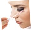 DECHOUS Portable Tube Eyelash Brush with Keyring Soft Flexible Bristles Eyelash Applicator Tool for Mascara Application and Lash Combing Compact Travel Makeup Brush for Eyebrow and Lash view 3