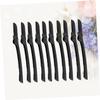 COOLHIYA 10pcs Folding Eyebrow Trimmer Kit Lightweight Stainless Steel Razor for Precise Grooming Non Slip Grip Eyebrow Shaper Makeup Tool for Home and Travel view 4
