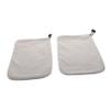 Beatifufu Comfortable Wax Therapy Mittens with Elastic Band Moisturizing Paraffin Hand Covers for Beauty Care Durable Cotton Gloves for Home and Salon Use Gray view 1