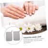 Beatifufu Comfortable Wax Therapy Mittens with Elastic Band Moisturizing Paraffin Hand Covers for Beauty Care Durable Cotton Gloves for Home and Salon Use Gray view 2