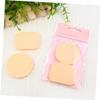 Beaupretty 2pcs Dry and Wet Use Makeup Powder Puff Soft Round Facial Sponges for Foundation and Pressed Powder Application Gentle Skin Suitable for Home Salon and Travel view 3