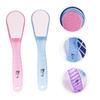 Baluue 2Pcs Double Sided Foot Files Hard Dead Skin Remover Practical Callus Scrubber for Cracked Heels Durable Lightweight Foot Care Sanding Tools Random Color view 3
