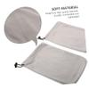 VICASKY Paraffin Wax Therapy Hand Covers with Elastic Band Moisturizing Cotton Gloves for Spa and Home Use Reusable Heat Retaining Mittens for Nourishing Skin Treatment Gray view 2