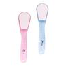 Beaupretty 2Pcs Foot Pedicure Stones Double Sided Callus Removers for Hard Skin Exfoliation Lightweight Foot Scrubbers with Massage Effect Compact Travel Friendly Random Color view 1