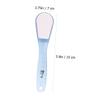 Beaupretty 2Pcs Foot Pedicure Stones Double Sided Callus Removers for Hard Skin Exfoliation Lightweight Foot Scrubbers with Massage Effect Compact Travel Friendly Random Color view 2
