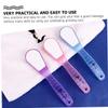 Beaupretty 2Pcs Foot Pedicure Stones Double Sided Callus Removers for Hard Skin Exfoliation Lightweight Foot Scrubbers with Massage Effect Compact Travel Friendly Random Color view 4