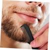 ETHZZLE 10pcs Beard Comb for Men Durable Plastic Mini Grooming Combs for Beard Hair and Eyebrow Styling Compact Design for Travel and Everyday Use view 4