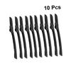 FRCOLOR 10pcs Folding Eyebrow Shaper Stainless Steel Eyebrow Razor Trimmer Makeup Tool Lightweight Non Slip Grip for Precise Facial Hair Grooming at Home and Travel view 4