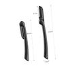 Baluue 10pcs Folding Eyebrow Razor Lightweight Stainless Steel Eyebrow Trimmer and Shaper for Women Non Slip Grip Easy to Clean Compact Makeup Tool for Precise Facial Hair Grooming at view 2