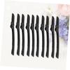 Baluue 10pcs Folding Eyebrow Razor Lightweight Stainless Steel Eyebrow Trimmer and Shaper for Women Non Slip Grip Easy to Clean Compact Makeup Tool for Precise Facial Hair Grooming at view 4