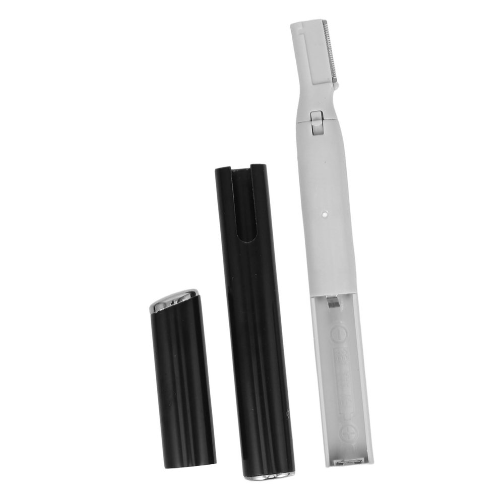 Baluue Eyebrow Trimmer for Women Lightweight Mini Hair Remover Razor with Comb Attachment Gentle Facial and Neck Hair Shaver for Precise Eyebrow Shaping and Touch Ups