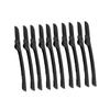 ASAKKURA 10pcs Folding Eyebrow Razors Portable Stainless Steel Trimmers Lightweight Non Slip Grip Eyebrow for Women Home Facial Hair Grooming and Makeup Tools view 1