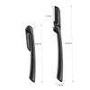 ASAKKURA 10pcs Folding Eyebrow Razors Portable Stainless Steel Trimmers Lightweight Non Slip Grip Eyebrow for Women Home Facial Hair Grooming and Makeup Tools view 2