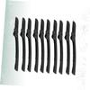 ASAKKURA 10pcs Folding Eyebrow Razors Portable Stainless Steel Trimmers Lightweight Non Slip Grip Eyebrow for Women Home Facial Hair Grooming and Makeup Tools view 3