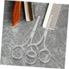 CATIEBYE 2Pcs Stainless Steel Eyebrow Scissors for Facial Grooming and Nose Hair Trimming Portable Multi Function Precision Trimming Tools for Men and Women Daily Use view 3