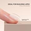 GAOY Colored Nail Builder Base 30g with a Brush, 4-in-1, Milky White view 4