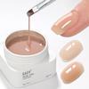 GAOY Colored Nail Builder Base 30g with a Brush, 4-in-1, Tawny Peach view 1