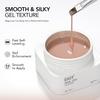 GAOY Colored Nail Builder Base 30g with a Brush, 4-in-1, Tawny Peach view 2