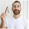 Vaguelly Manual Straight Barber Razor with Wood Handle Foldable Lightweight Shaving Tool for Men Durable Design for Beard Sideburns and Haircutting for Salon and Home Use view 4