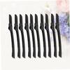 Mikinona 10pcs Folding Eyebrow Razor Trimmer Stainless Steel Eyebrow Makeup Tool Lightweight Non Slip Grip and Facial Hair Trimming at Home view 4