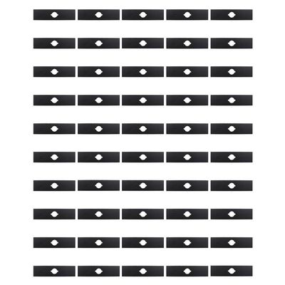 13940 Qty 50: 8" x 2" x 0.125" x 1" Edger Blade Fits Universal Products