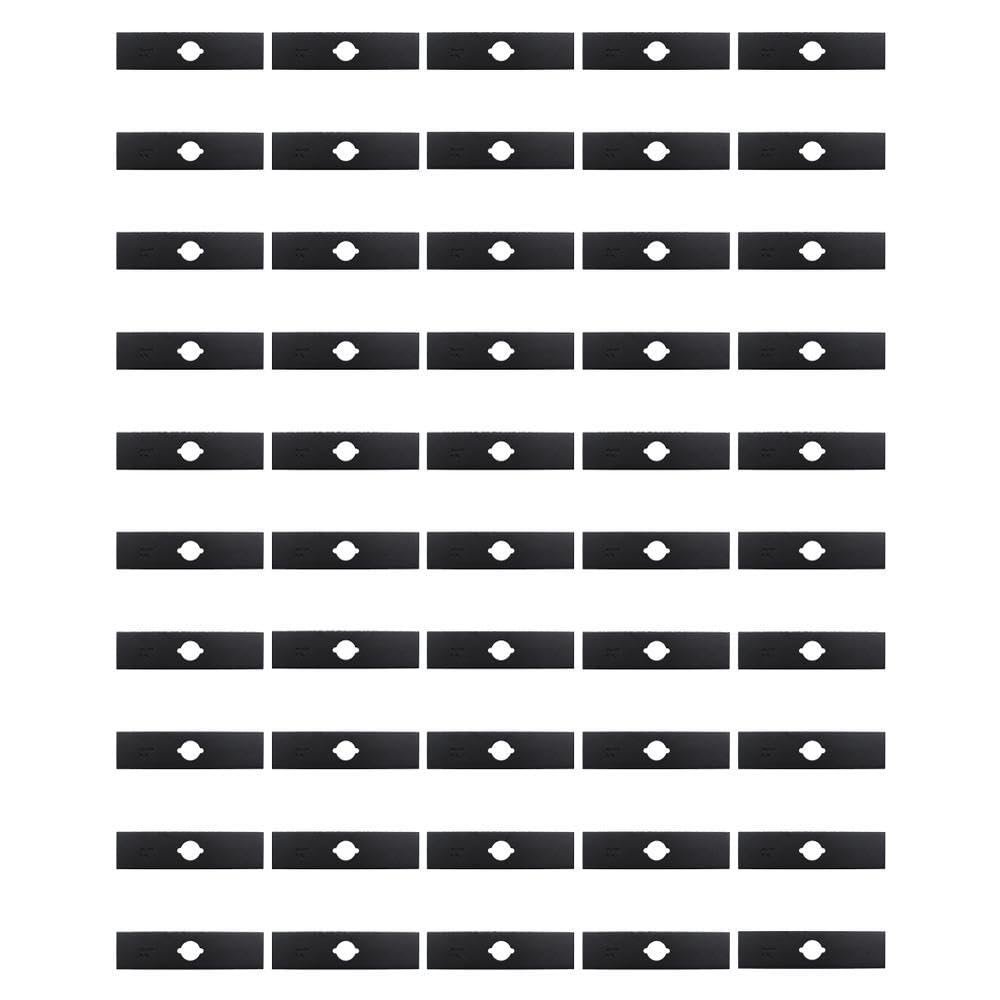 13940 Qty 50: 8" x 2" x 0.125" x 1" Edger Blade Fits Universal Products