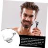 Beaupretty Men's Single Head Razor Holder Stand Straight Razor Rack for Shaving Storage Grooming Home and Barbershop view 3