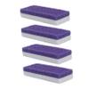 VICASKY 4pcs Foot Callus Remover Pumice Stones for Gentle Exfoliation and Dead Skin Removal Reusable Pedicure Foot File for Softening Hard Skin After Shower Safe for Personal and view 1