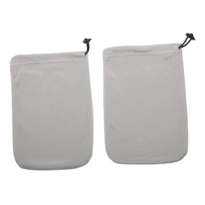 BUTIFULSIC Moisturizing Paraffin Wax Therapy Gloves Durable Heat Preservation Hand Covers Reusable Cotton Mittens for Beauty and Hand Care Gray Elastic Wrist