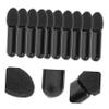 Beaupretty 100Pcs Eyeshadow Brushes Soft Sponge Head Eye Makeup Tools for Women Daily Use Comfortable Handle Gentle Skin Safe and Durable Black Applicators view 3