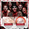 CAHIUYOA 3PCS Halloween Special Effects Makeup Kit - Washable Fake Blood Spray,Fake Blood Cream,Stipple Sponge, Face Body SFX Cosplay Kit for Vampire Zombie Clown Makeup view 4