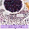21000Pcs Purple Black Rhinestones for Bedazzling Kit, Mix Sizes Jelly Bedazzling Resin Gems, Gems Bedazzling for Crafting, Flatback Resin Rhinestones for Craft DIY Face Makeup view 4