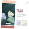 FOMIYES 6pcs Portable Eyebrow Trimmers with Protective Blades for Women Stainless Steel Facial Hair Shavers Multi Functional Makeup Grooming Tools Compact Design with Pearl White Green view 4