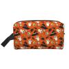 VTHXLOI Happy Halloween Pumpkin Travel Toiletry Bag Makeup Bag Waterproof Cosmetic Organizer Bag Bathroom Storage Bags for Women Men view 1