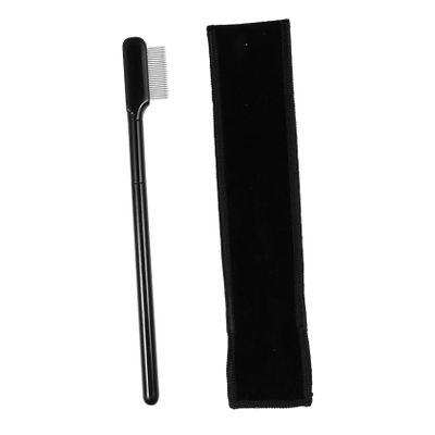 COOLHIYA Long Handle Eyelash Shaping Comb and Eyebrow Brush Durable Makeup Tool for Professional and Home Use Practical Beauty Comb for Eyelash Separation and Brow Grooming for Travel and
