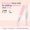 Manucurist Glossy Booster Duo  Nail Care Kit with Glycolic Exfoliating Peel & Nail Buffer Block  Natural Shiny Nails Without Polish  Instant Shine  Manicure Kit for Women view 2