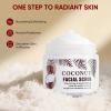Facial Scrub & Face Exfoliator, Exfoliating Facial Wash with Coconut Facial Scrub Exfoliator - Spa Quality Exfoliating Mask, Deep Cleansing Face Wash Cleanser for Women view 2