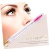 FOMIYES 4pcs Eyelash Brush Tubes with Diamond Keychain Portable Mascara Wands for Eyebrow and Lash Application Durable Plastic and Travel Friendly Makeup Tool view 4