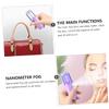 FOMIYES Portable Nano Facial Mister USB Rechargeable Moisturizing Mist Sprayer for Dry Compact Face Humidifier with Cool Mist for Travel and Office Use view 4