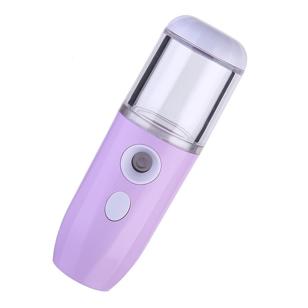 SHERCHPRY Nanometer Facial Mist Sprayer Portable Humidifier for Deep Skin Hydration and Moisturizing Compact Cool Mist Steamer for Travel Office and Daily Use Suitable for Women