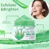 Facial Scrub & Face Exfoliator, Aloe Vera Exfoliating Facial Scrub & Cleanser for Smooth Skin, Face Exfoliator Gentle Pore Refining for Refresh Skin view 4