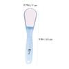 Didiseaon 2Pcs Double Sided Foot Grinding Stones Durable Callus Removers for Dead Skin Removal and Foot Massage Comfortable Grip Practical Pedicure Files Random Color view 2