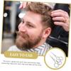 MUSISALY 2Pcs Stainless Steel Nose Hair Trimming Scissors with Rounded Tips Multi Purpose Eyebrow Grooming Scissors for Facial Hair Shaping Portable and Skin Friendly Design for Travel Use view 4